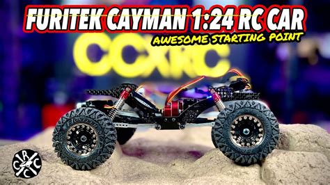 Furitek Cayman 124 Scale Rc Crawler Kit First Look And Run Youtube