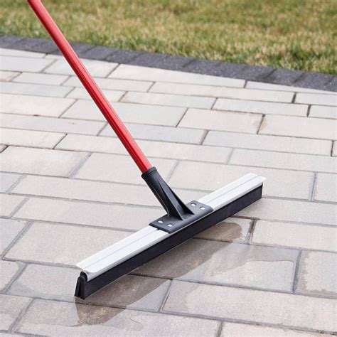 24 In Flex Foam Blade Floor Squeegee With 60 In Handle