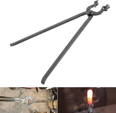 Amazon Blacksmith Inch Bolt Jaw Tongs Anvil Vise Forge Tongs