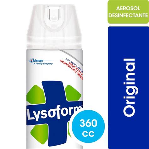 Desinfectante Spray Lysoform Original 360 Ml Clean Queen