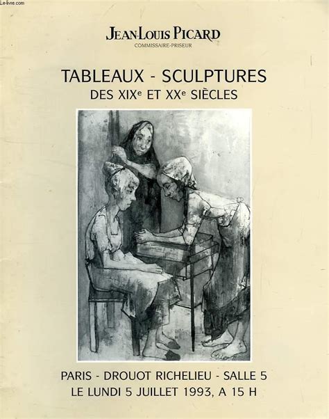 Tableaux Sculptures Des Xixe Et Xxe Siecles Catalogue Von Collectif