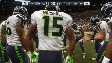 Madden Nfl Green Bay Packers Vs Seattle Seahawks Gameplay Hd