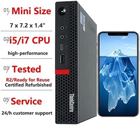 Lenovo ThinkCentre M920Q Tiny Quad Core I7 8700T Upto 4GHz 16GB RAM