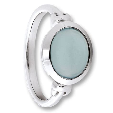 Black Friday One Element Silberring Chalcedon Ring Aus Silber