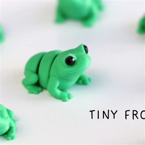 3D Printable Tiny Frog by ZOU3D