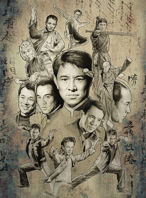 Elizabeth Taylor, Lauren Bacall, Jackie Chan, Jet Li e Steven Seagal