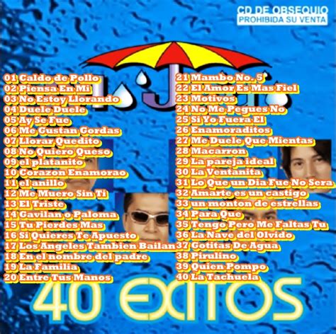 EL RECUERDO DE LA MUSICA GRUPERA GRUPO MOJADO 40 EXITOS VOL 2