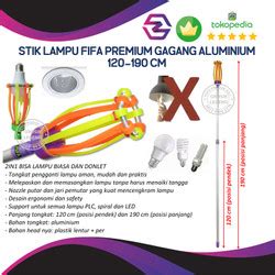 Jual Tongkat Stick Pengganti Lampu Bohlam Stik Alat Pemasang Ganti Lamp