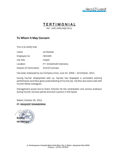 paklaring ari bastian