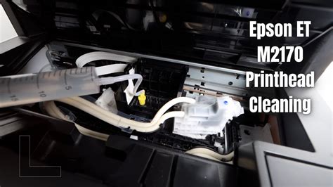 How To Clean The Printhead Epson Et M Not Printing Black Or