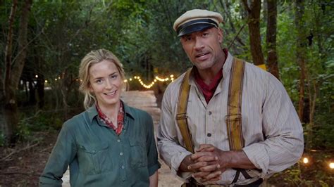 Jungle Cruise Dwayne Johnson E Emily Blunt Se Aventuram No Brasil