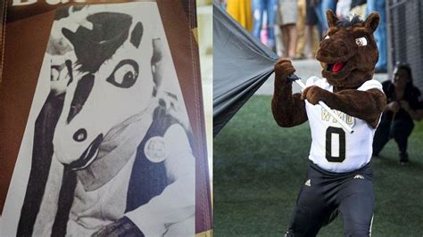 Buster Bronco S Image At Western Michigan Has Evolved Over The Years