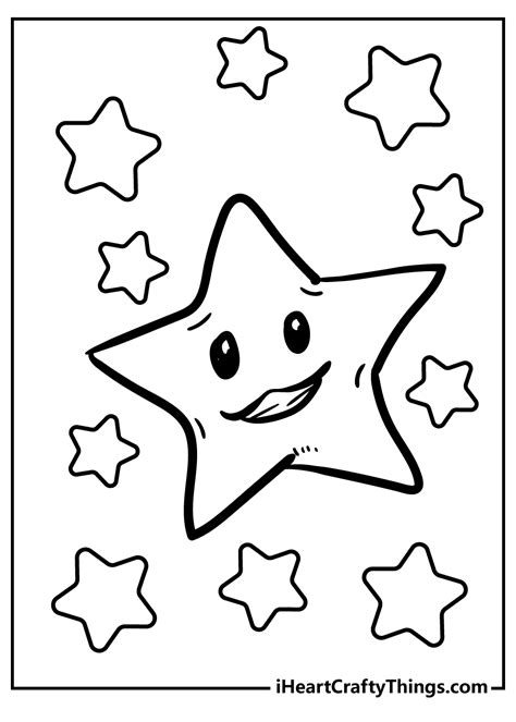 Star Coloring Pages For Adults