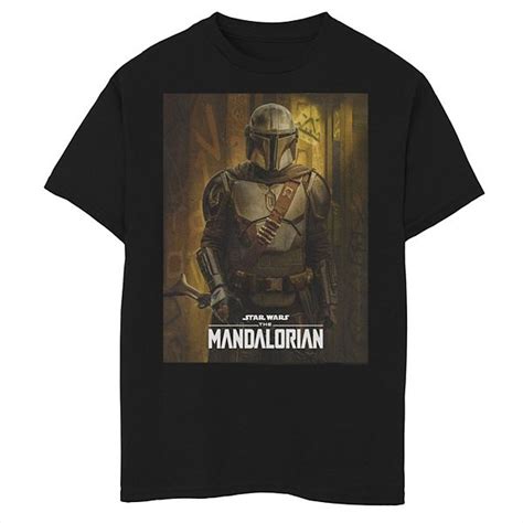 Boys 8 20 Star Wars The Mandalorian Season 2 Mandalorian Poster Graphic Tee