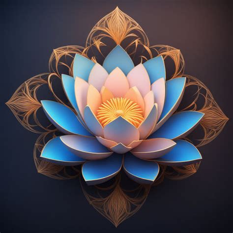 The symbol could be a stylized lotus flower by Tomasz Chanek - Playground