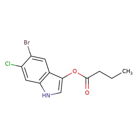 5 Bromo 6 Chloro 3 Indoxyl Butyrate 3D B 7060 CymitQuimica