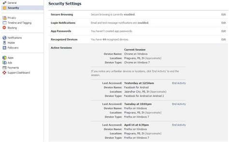 Best1articles How To Log Out Your Facebook Session From Other Computer