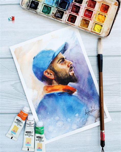 Virat Kohli sketch | Virat kohli, Art, Painting