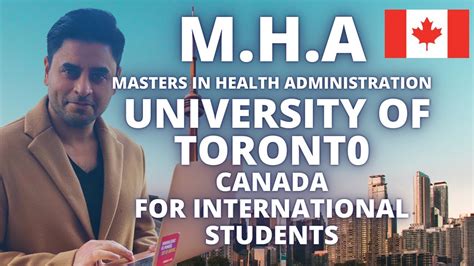 How To Apply Masters In Health Administration In Canada University Of