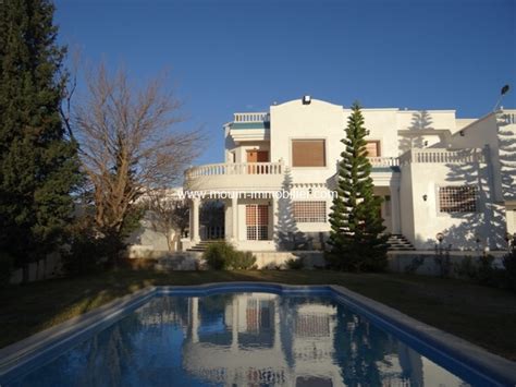 Villa Mediterranee Av Avec Piscine Hammamet Nord Vente Maison