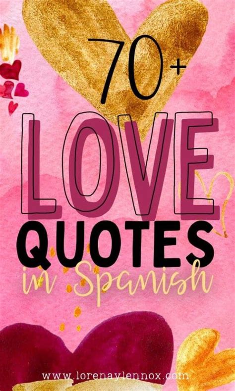 67+ Love Quotes in Spanish to Share With your Amor - Bilingual Beginnings