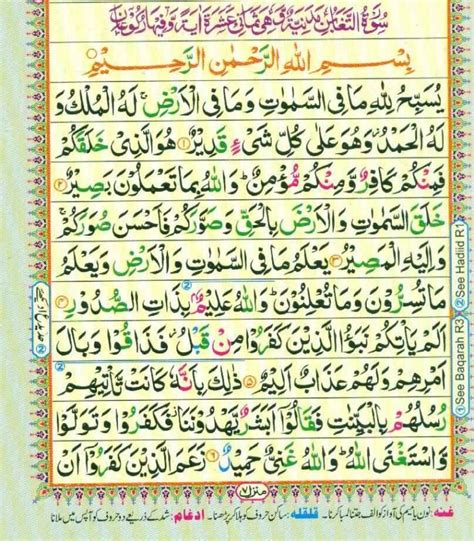 Surah At Taghabun Quran And Surahs