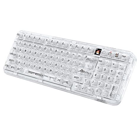 CoolKiller CK98 3-Mode Transparent Mechanical Keyboard - WhatGeek