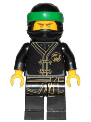 Minifigure Njo Lloyd Black Wu Cru Training Gi Head Wrap