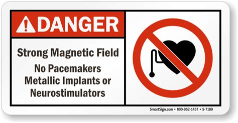 Strong Magnetic Field With Graphic Sign Sku S 7189