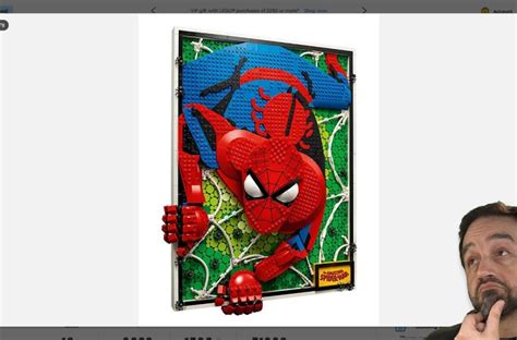 LEGO Amazing Spider-Man 2.5D art set reveal & thoughts! 2000+ pieces ...