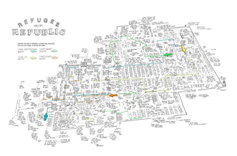 Refugee Republic Interactive Map Of The Refugee Camp In Domiz