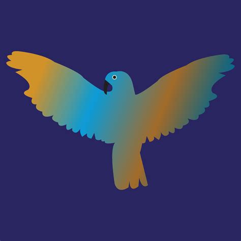 Flying Bird Vector Illustration 12704971 Vector Art at Vecteezy