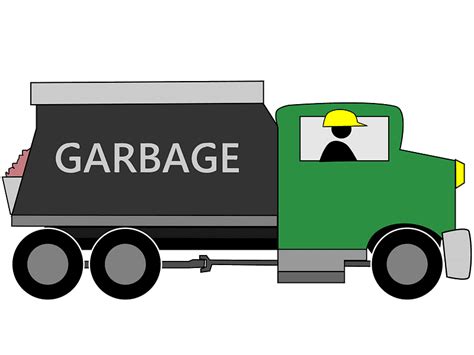 Garbage Truck Clipart Transparent Images - ClipartLib