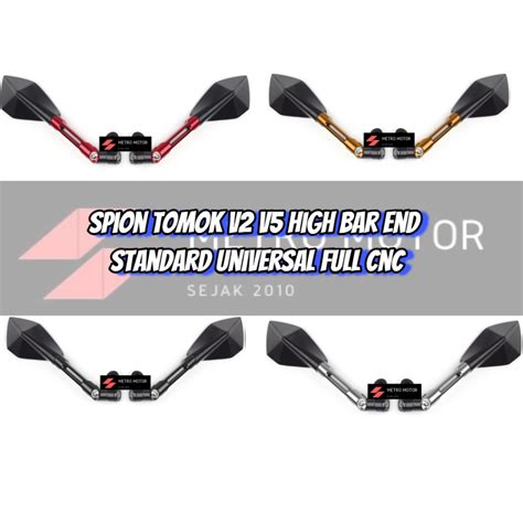 Jual Spion Tomok V V High Bar End Standard Universal Full Cnc