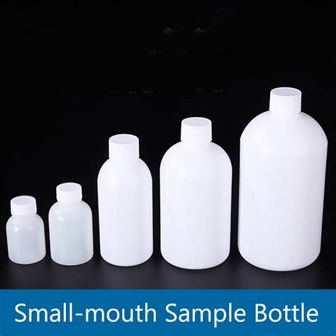 50 100ml Small Mouth Plastic Reagent Bottle Hdpe Sample Bottle With