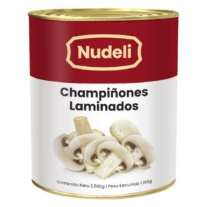 Champiñones Laminados Alimentos Nudeli