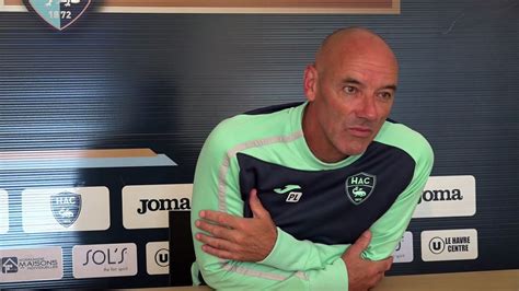 Avant Troyes HAC interview de Paul Le Guen Vidéo Dailymotion