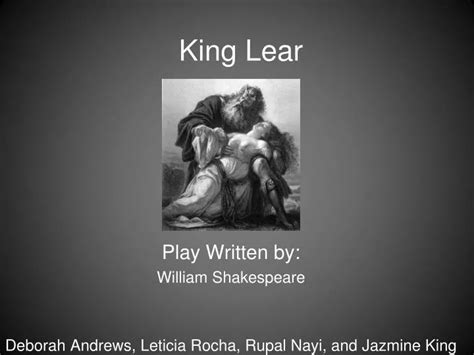 Ppt King Lear Powerpoint Presentation Free Download Id4406066