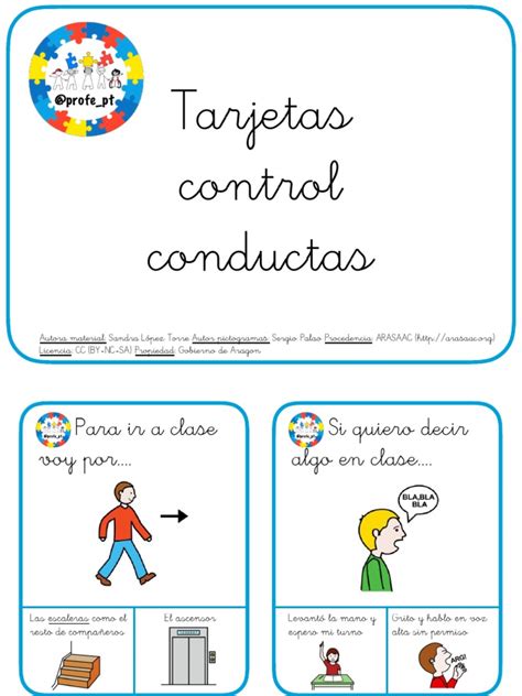 Tarjetas Habilidades Sociales Control De Conducta