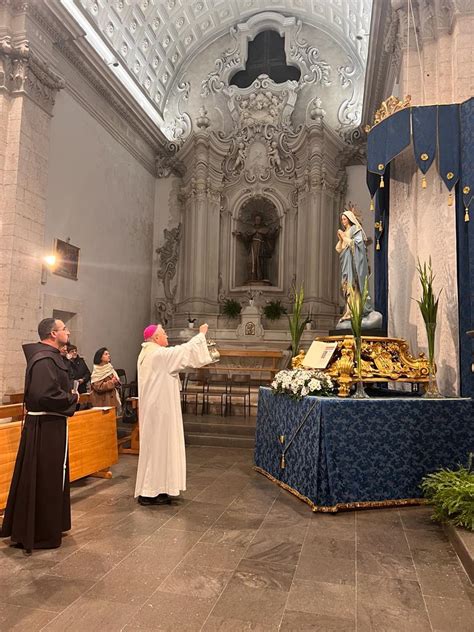 Festa Di Tutti I Santi Dellordine Serafico E Inizio Della Novena Allimmacolata