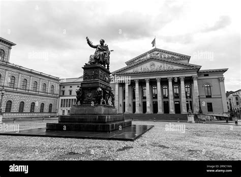 Munich Germany DEC 25 2021 Bavarian National Theather And Opera