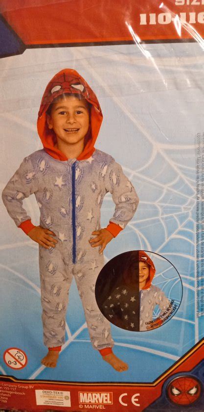 Spiderman Glow In The Dark Onesie Maat Bol