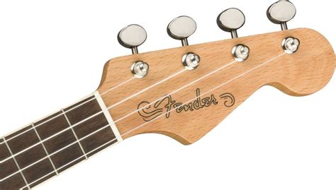 Fender Fullerton Strat Uke Sunburst Ukulele