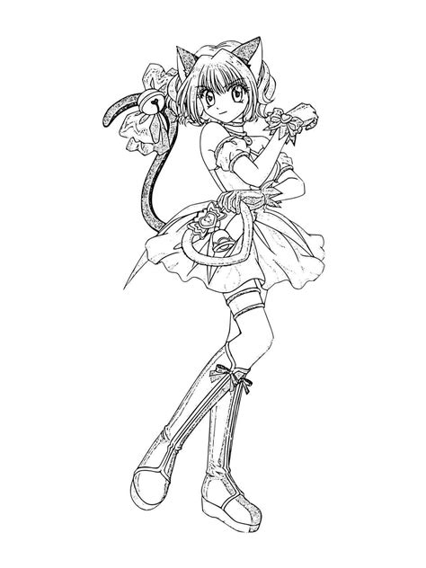 Tokyo Mew Mew Coloring Pages