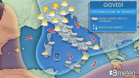 Miglioramento Meteo Sulle Regioni Del Nord Maltempo Si Sposta Al