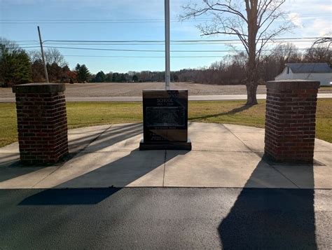 Former Site Of Brown Township School Historical Marker