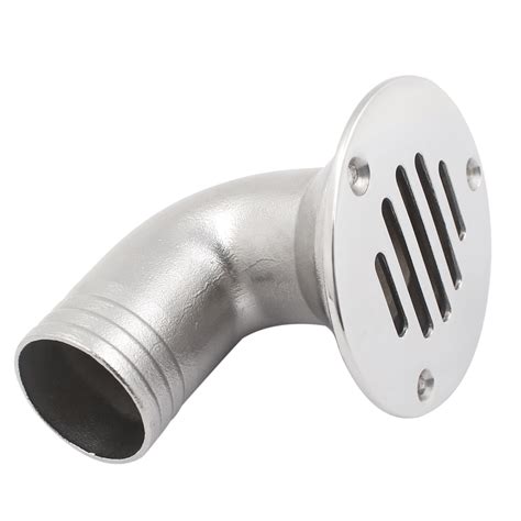 90 Degree Marine Stainless Steel 316 Boat Deck Drain Boat Deck Floor Drain China Deck Drain