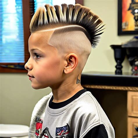 15 Trendy Kids Mohawk Fade Haircut Ideas – Burst of Style