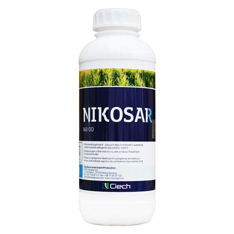 Erbicid Porumb NIKOSAR 060 OD 1 Litru Nicosulfuron 60 G L