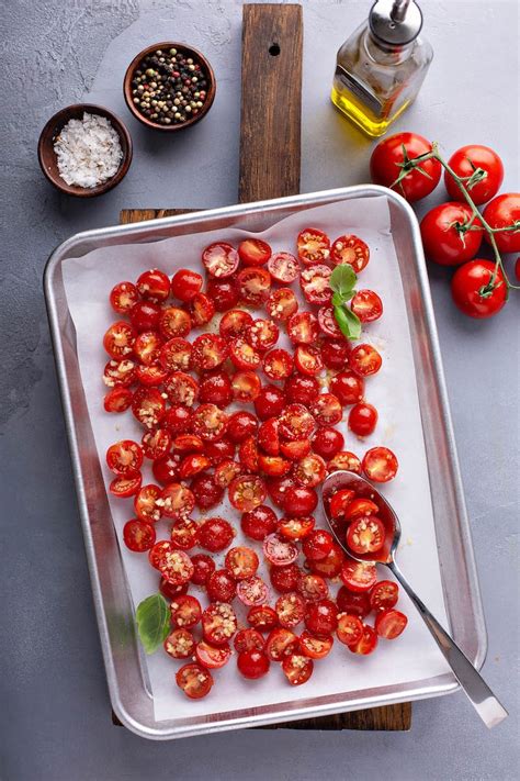 Creamy Pasta with Roasted Cherry Tomatoes Recipe